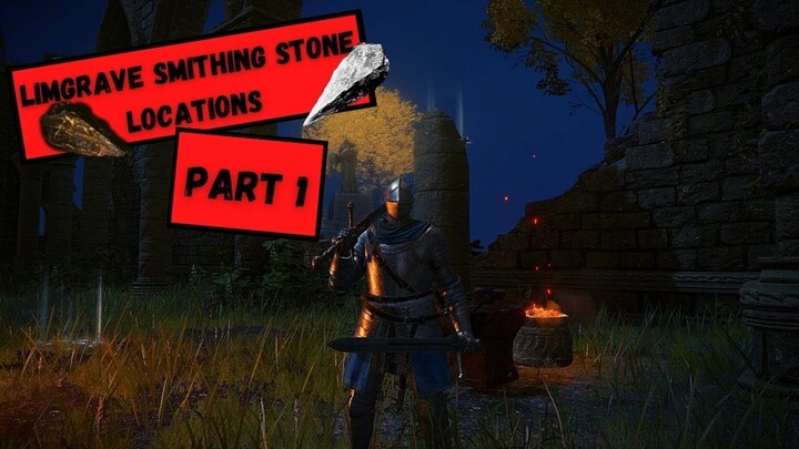 Elden Ring, Limgrave Smithing/Somber Smithing Stone locations Part 1