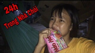 Thử Thách 24H Sống Trong Nhà Chòi Tự Xây Dựng | Trên Cây |