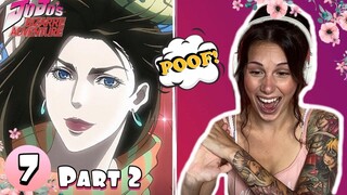 🌺LISA LISA FIRST APPEARANCE🌺Jojo's Bizarre Adventure Part 2 Episode 7