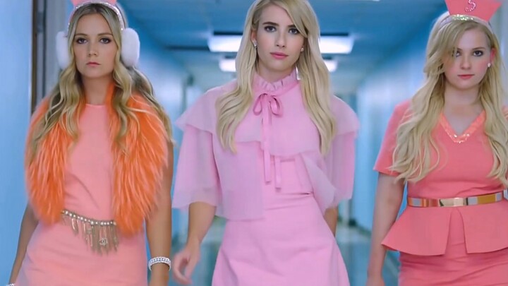 How does the Scream Queens sister party work? Emma to teach you