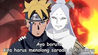 Momoshiki  Boruto Memasuki Pertempuran - Boruto Two Blue Vortex Part 100