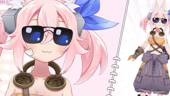 【Tampilan model LIVE2D】✨Maaf karena terlalu lucu~