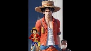 Messi x Luffy One Piece| Professional #Football Players when becomes #onepiece character