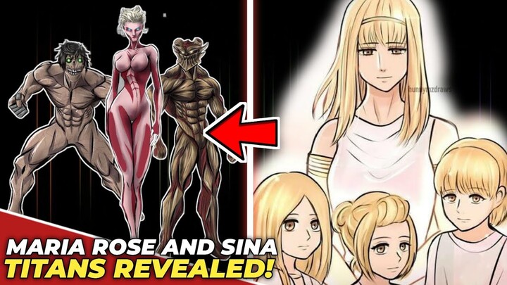 The '3 MYSTERY TITANS' Explained | Ymir's Daughter's TITAN FORMS !!!