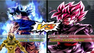 Goku UI Sign Vs Goku Black SS Rose.