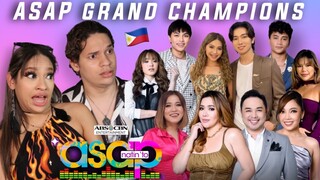 Waleska & Efra react to ASAP CHAMPIONS Medley Performance