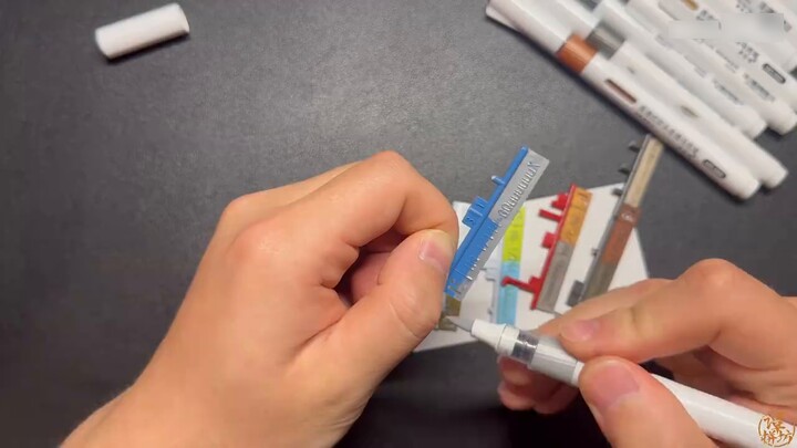 A cheap and smooth model marker? It’s easy to add color!