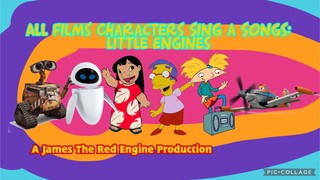 All Films Characters - Little Engines | Sing Along