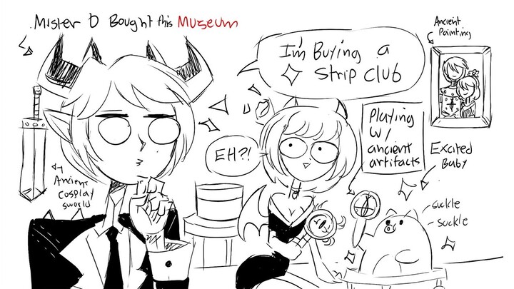 Nika The Succubus: Mister D buys a Succubus Strip Club ( Super Universe Comic)