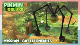 Tropical Forest Platinum Medal 100% (Battle Enemies - Side Mission) Pikmin 3 Deluxe