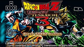 NEW DBZ Budokai Tenkaichi 3 Super Dragon Ball Heroes PSP ISO With Permanent Menu!