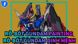 [Rô-bốt Gundam vẽ màu] Bản vẽ màu Rô-bốt Gundam Định Mệnh_1