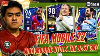 Gameplay Luka Modríc UTOTS! The Best Option CM La Liga?! | FIFA Mobile 22 Indonesia