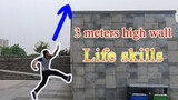 Memanjat Tembok Setinggi Tiga Meter dalam Dua Detik! [Level 2 Lompat Lanjutan] #4