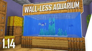 Cara Membuat Wall-Less Aquarium - Minecraft Indonesia 1.14