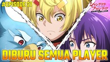 MEREKA MENJADI BURONAN KARNA TELALU JAGO BERMAIN GAME | Alur Cerita Anime Shangri-La Frontier 21