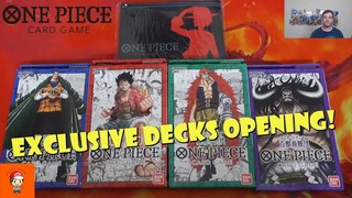 Exclusive Amazon Starter Decks Opening! ALL One Piece TCG Starter Decks Opened!