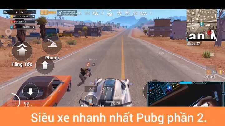 siêu xe nhanh nhất Pubg phần 2