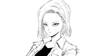 Dragon Ball's Android 18 - Vaporwave MV