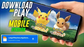 FinallyðŸ¥° Real Let's Go Pikachu Mobile For Mobile DevicesðŸ¤© Play Now