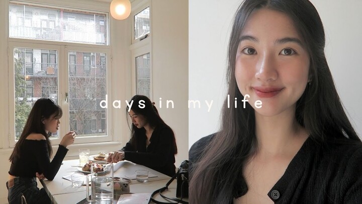 du học hà lan | 1 tuần của tui | uni vlog, cafes & restaurants, sunny days in the netherlands