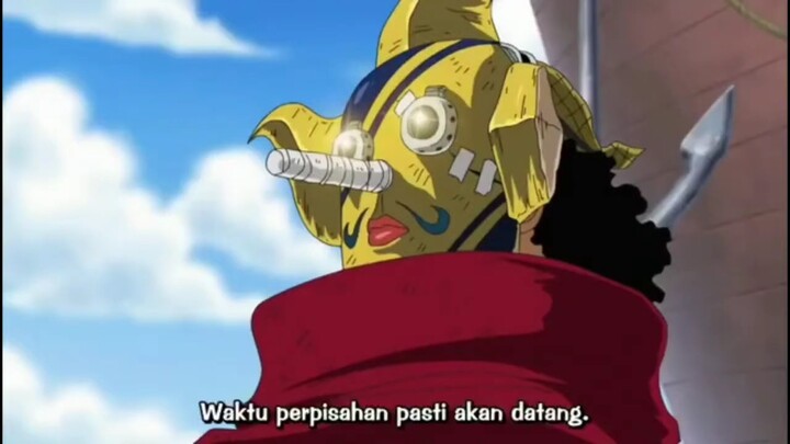 Momen perpisahan menyedihkan antara kru mugiwara no luffy dengan going merry …