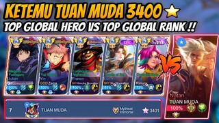 Top Global Hero Vs Top Global Rank🔥 Gameplay Julian Exp - Mobile Legends