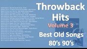 Throwback Hits Volume3 Best Old Songs 80’s, 90’s🎥