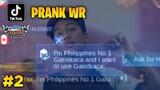 FAKE WINRATE PRANK #2 - TikTok ML Compilations | MLBB