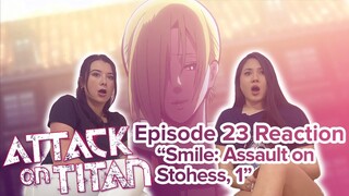 Attack on Titan - Reaction - S1E23 - Smile: Raid on Stohess, 1