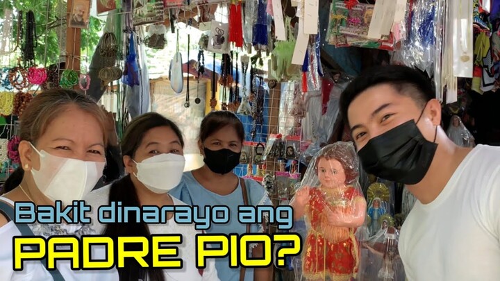 Vlog 40 Bakit dinarayo ang Padre Pio? | Himala at Pagpapagaling ni Padre Pio | Sto. Tomas Batangas