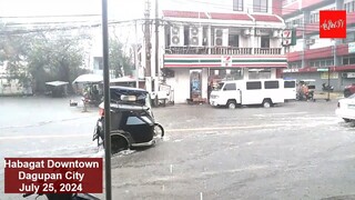 Habagat Downtown Dagupan City July 25, 2024