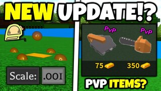 NEW UPDATE ITEMS & TOOLS!? | Build a boat for Treasure ROBLOX