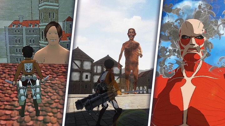 DES JEUX L'ATTAQUE DES TITANS GRATUITS ⚔️ (ya des pépites)