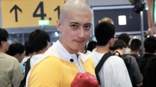 漫展上最"亮"的仔。一拳超人X章鱼哥