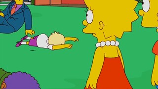 The Simpsons: Bart memikat Nelson untuk makan junk food hanya untuk ditusuk dari belakang oleh Lisa