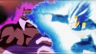 Vegeta Ssj Blue Evolution vs Toppo God of Destruction, No.17 and Frieza Vs Toppo English Dub