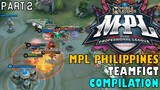 MPL Team Fight and Clash Compilation Part 2 | MPL-PH S8 | MLBB