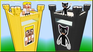 EFEKAN KULE VS CARTOON CAT KULE! 😱 - Minecraft