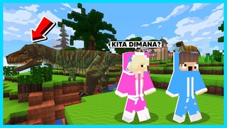 MIPAN & ZUZUZU Pergi Ke Masa Lalu & Hidup Bersama Dinosaurus Di Minecraft! - Minecraft Indonesia