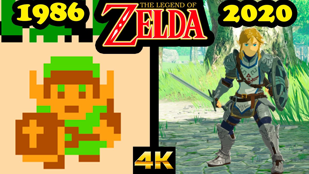 Evolution of The Legend of ZELDA [1986-2023] 