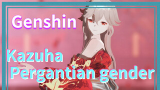 Kazuha Pergantian gender