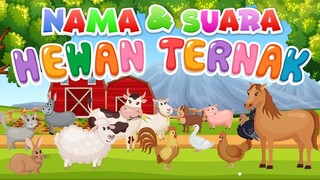 Belajar Mengenal Nama-nama Hewan Dan Suaranya Dalam Bahasa Indonesia | animals for kids - Anak Hebat