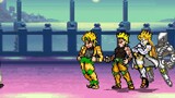 Jotaro: I'm going to fight four! ! ! !