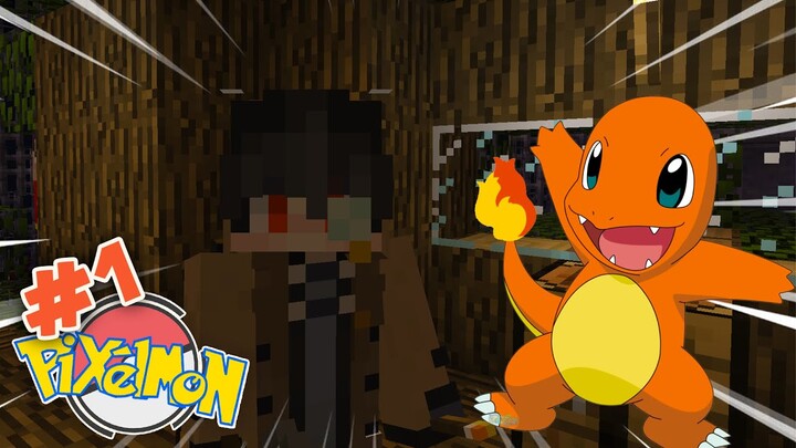 Pokemon pertama kita sangatlah SEXY | minecraft pixelmon indonesia #01