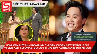 Xôn xao nghi vấn bức ảnh Hoài Linh chuyển 14 tỷ là giả; Tranh cãi Lâm Vỹ Dạ làm MC nói hết phầnkhách