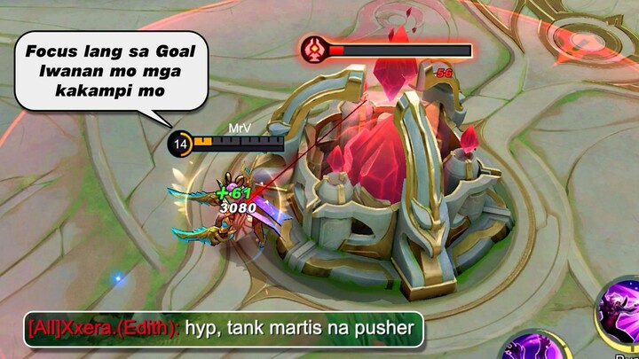 Focus lang sa Goal si Martis - Mobile Legends