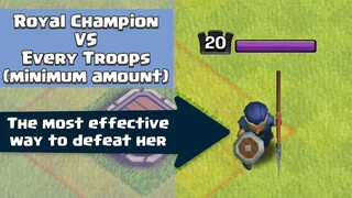 Royal Champion is Not That Strong | Clash of Clans
