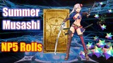 [FGO NA] Giving in to NP5 Temptation - At What Cost? | Summer 4 Berserker Musashi Summons