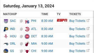 NBA Picks l January 13, 2024 l Philippine Time | Pinoy Silent Picks